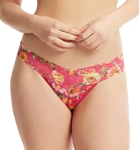 Hanky Panky Signature Lace Printed Low Rise Thong (PR4911P) - La Vida Loca