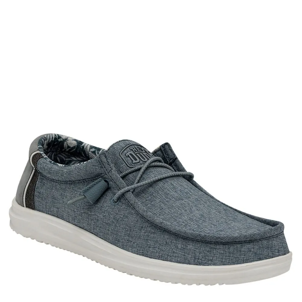 HEYDUDE  MENS WALLY SLIP ON SNEAKER