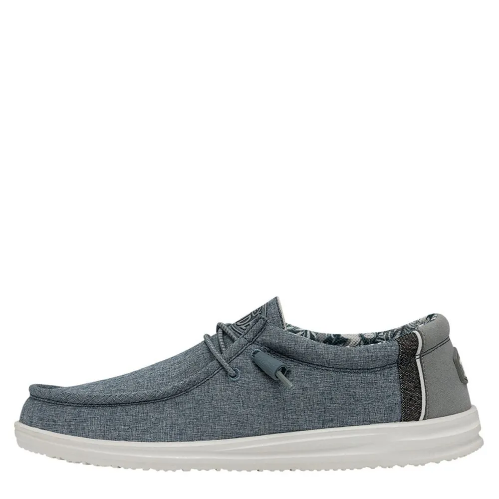 HEYDUDE  MENS WALLY SLIP ON SNEAKER