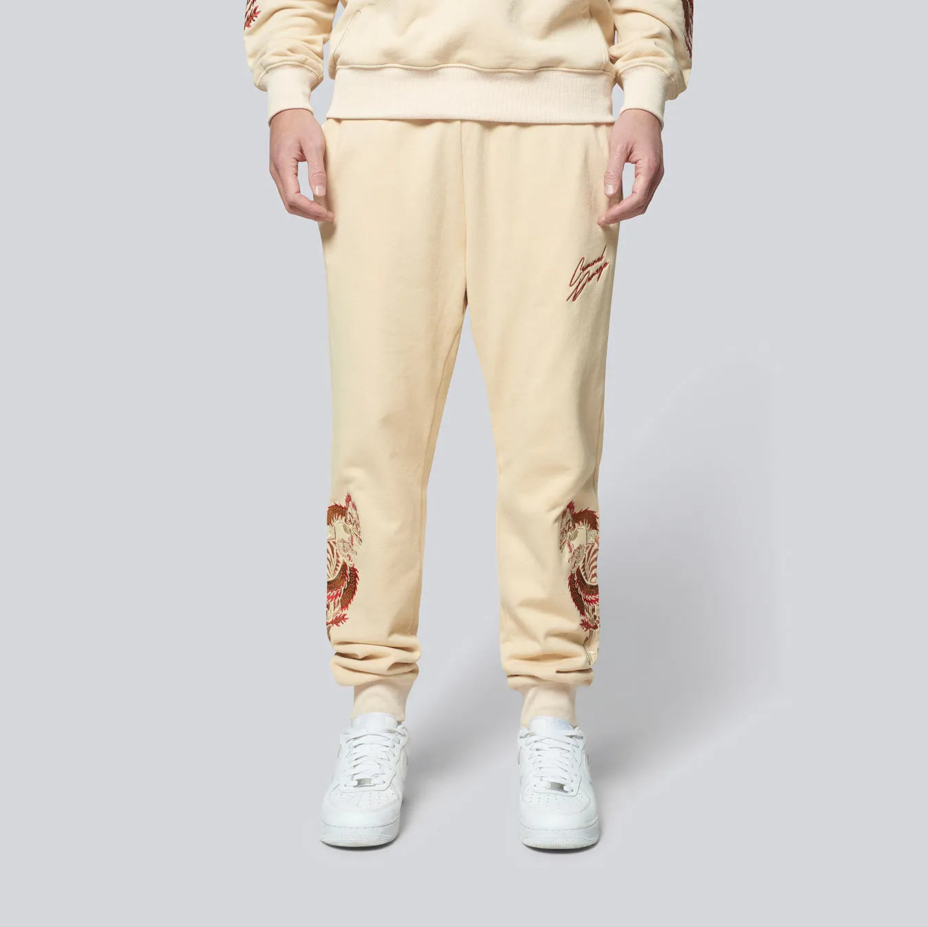 HIDDEN DRAGON JOGGER - STONE