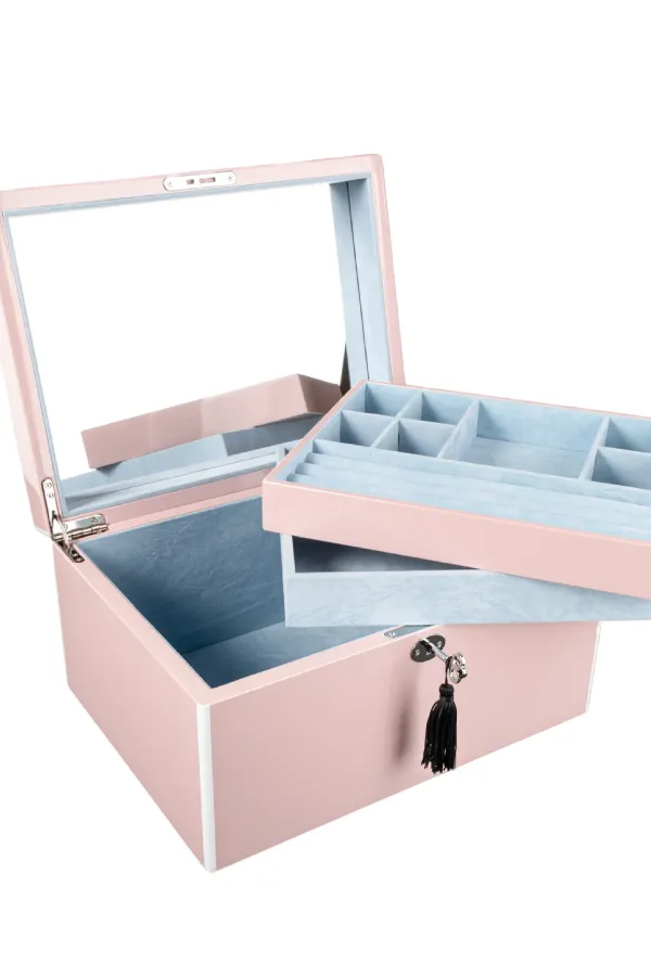 High Gloss Jewelry Box Pink