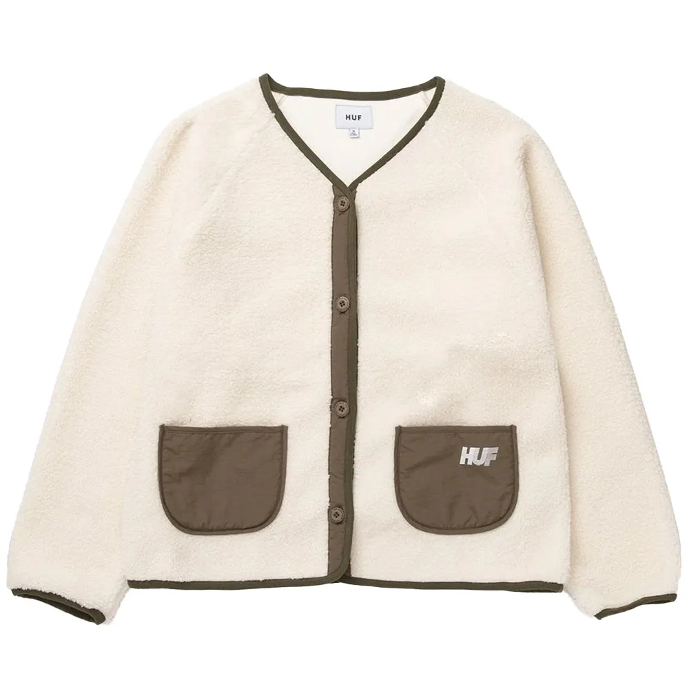 HUF 10K SHERPA JACKET // NATURAL