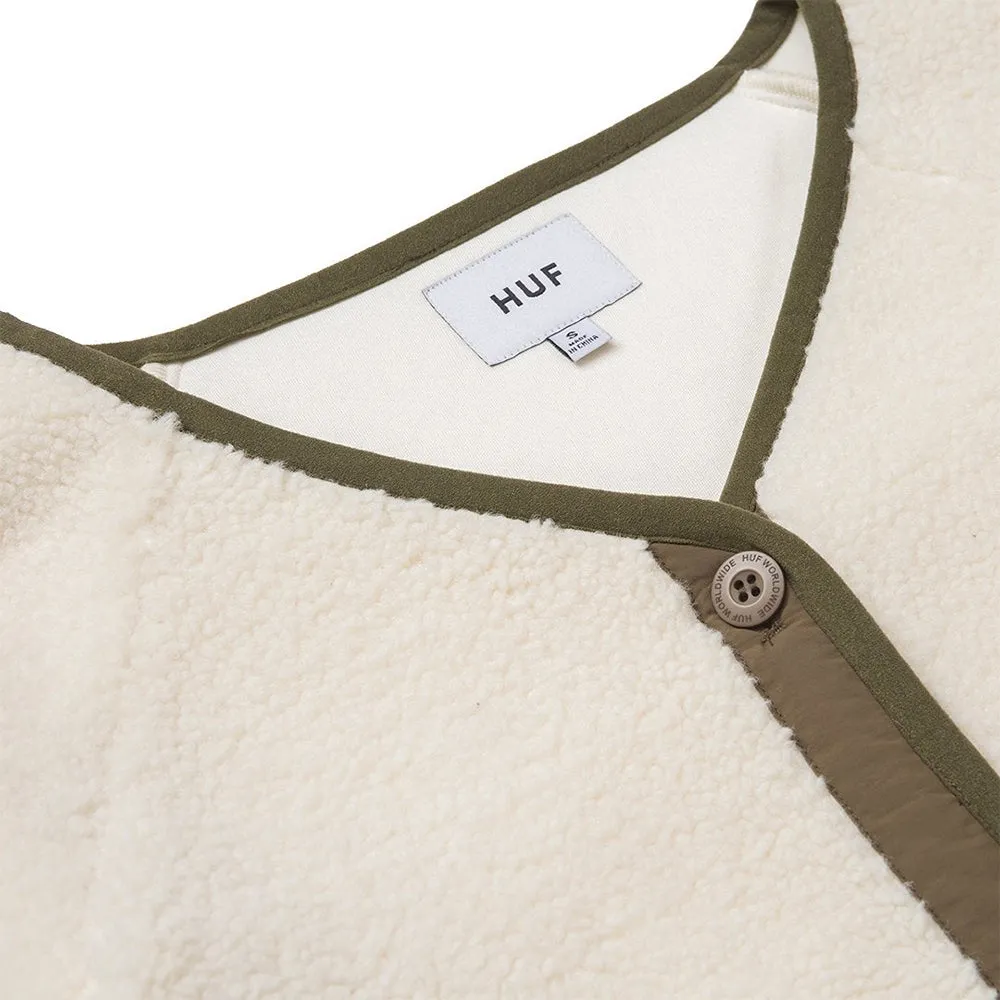 HUF 10K SHERPA JACKET // NATURAL