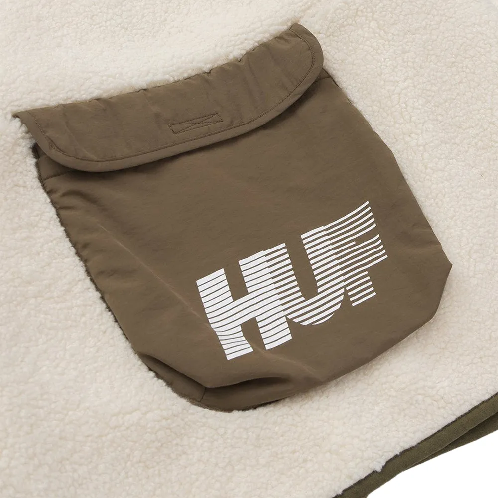 HUF 10K SHERPA JACKET // NATURAL