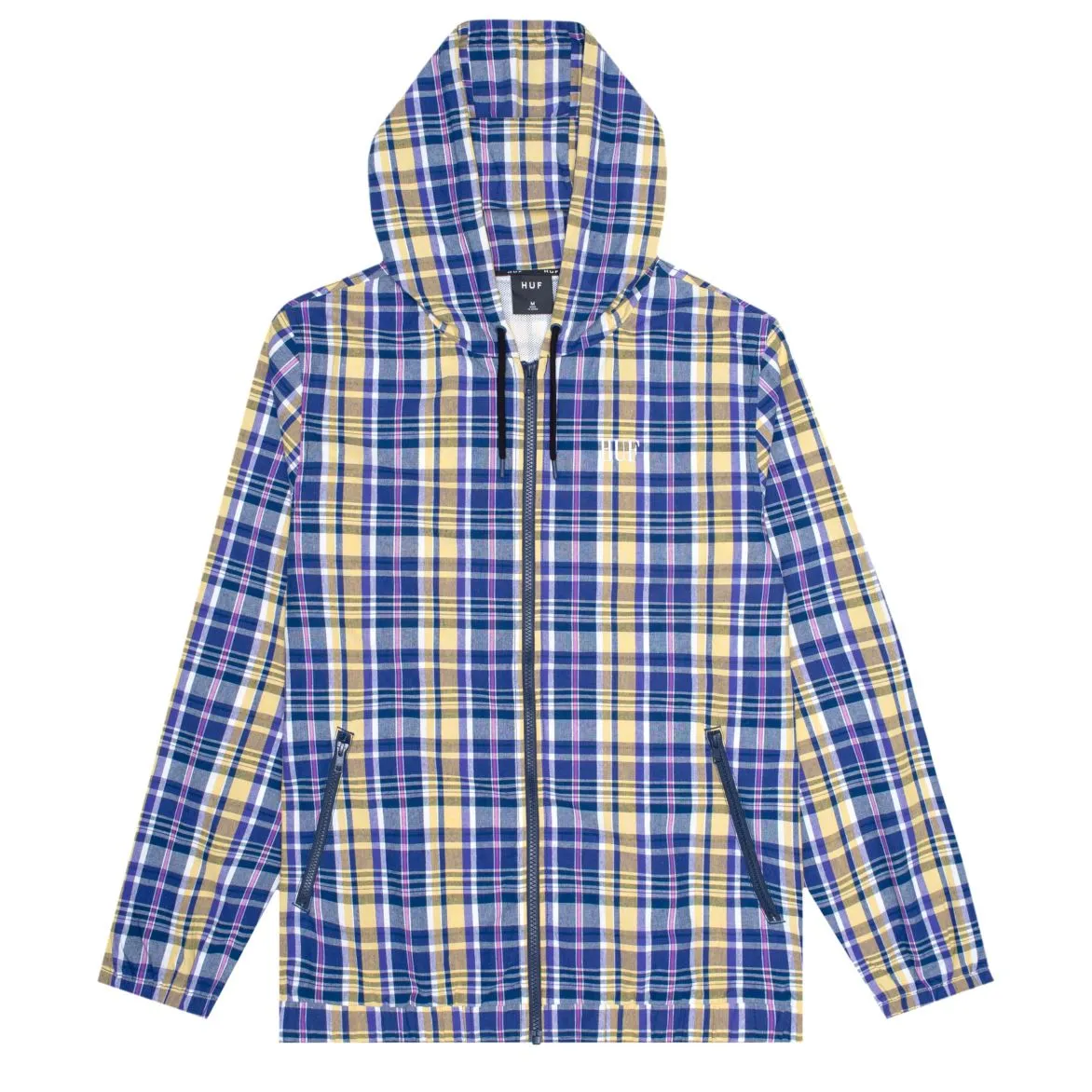 HUF CATALINA WINDBREAKER JACKET // INSIGNA BLUE