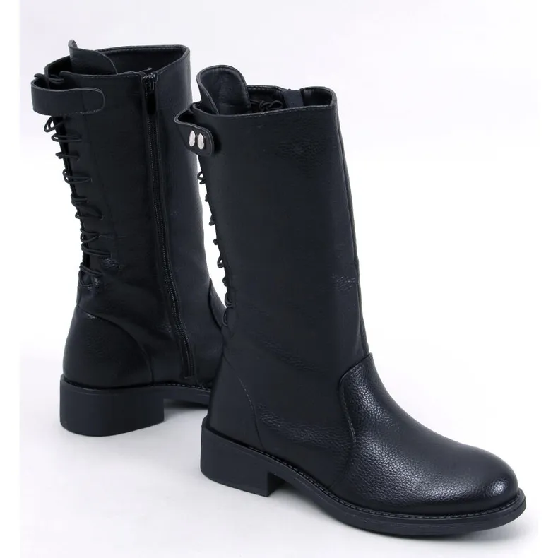 Jacks Black military boots