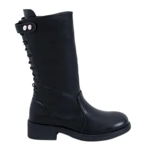 Jacks Black military boots