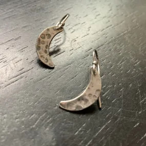 Jennifer Kahn Jewelry - Tiny Moon Earrings - Sterling