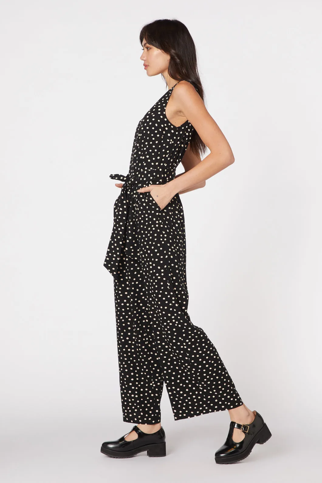 Juliette Spot Jumpsuit