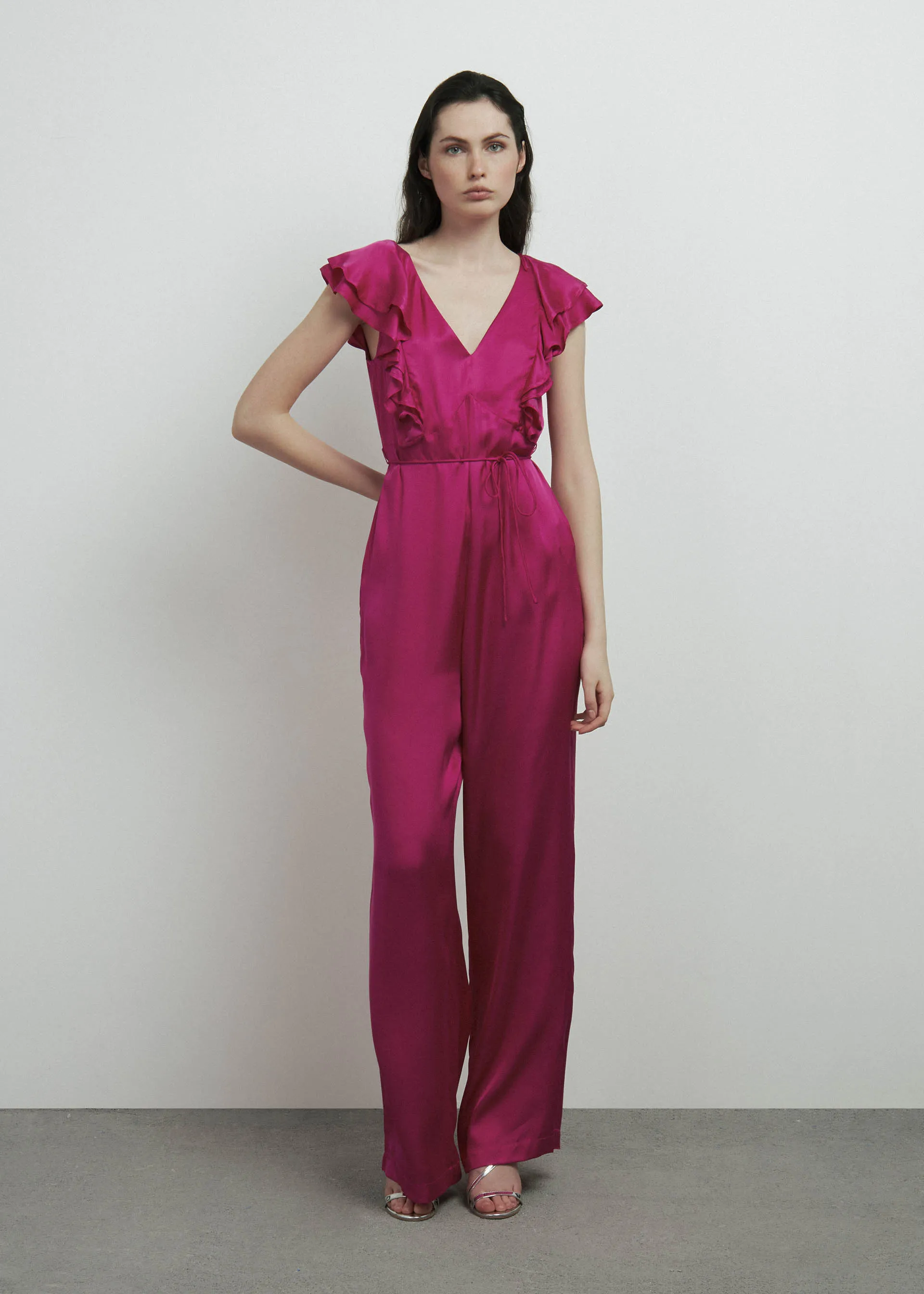 Jumpsuit in satin