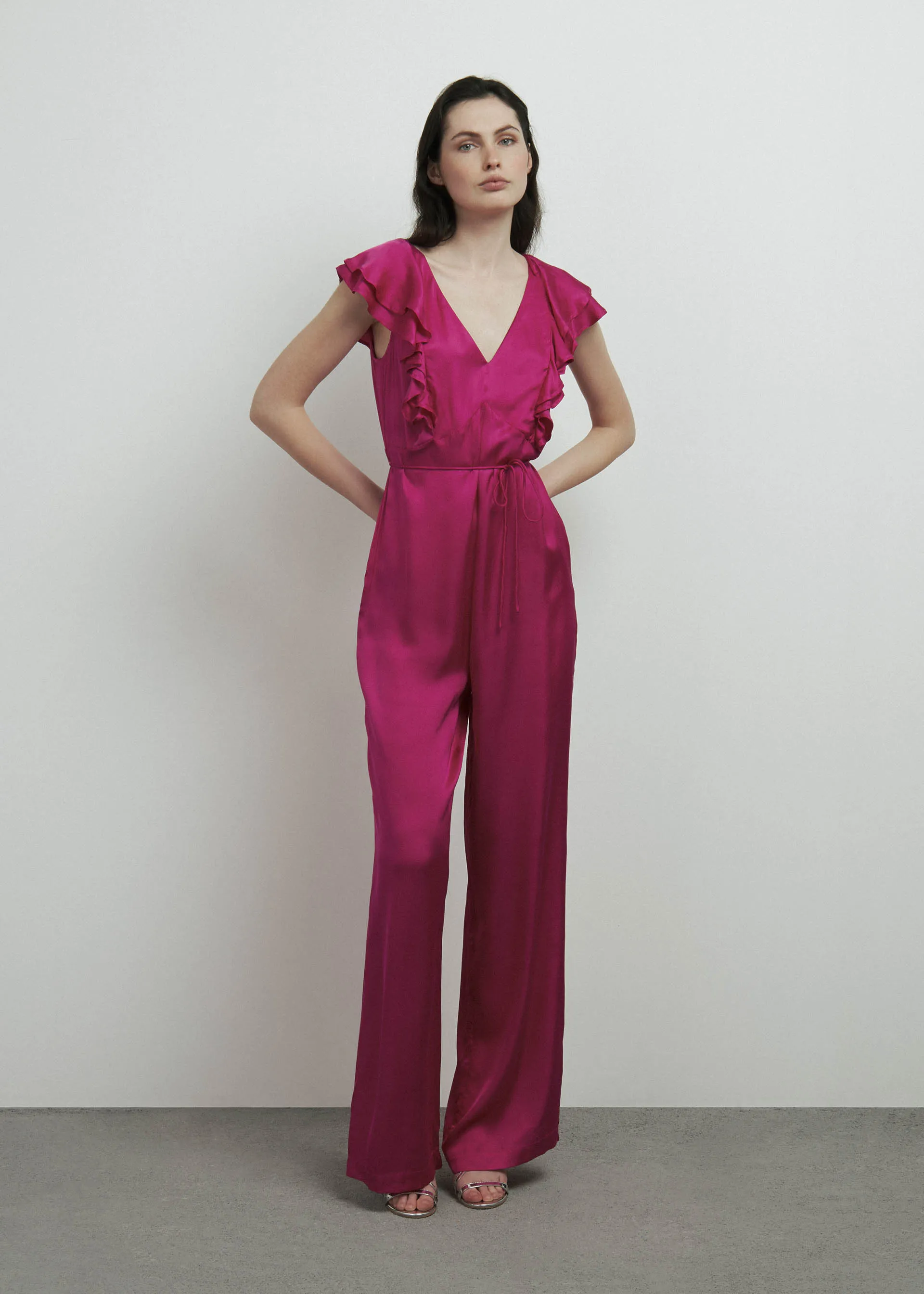 Jumpsuit in satin