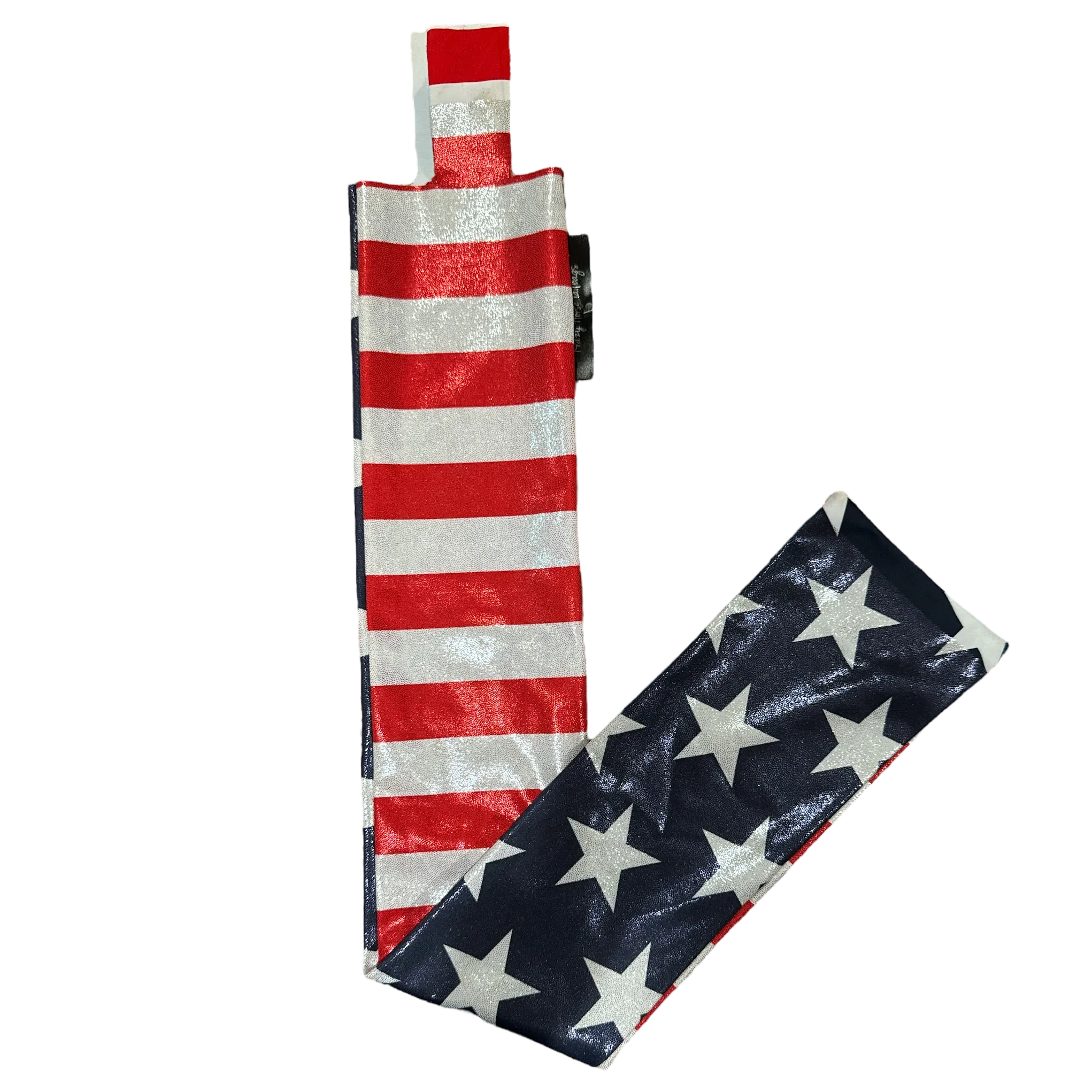 Krazy Horse Shiny American Flag Tail Bag