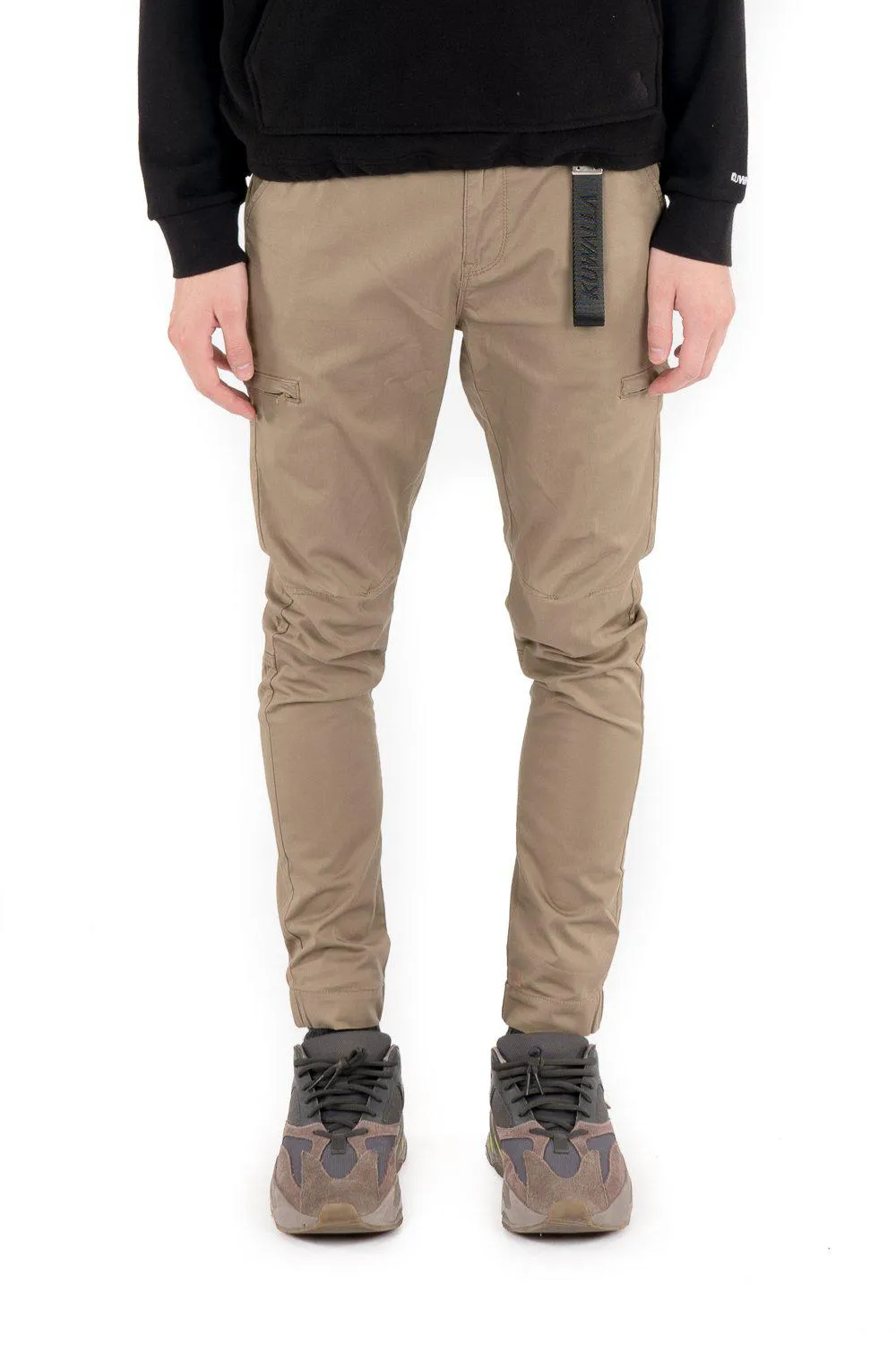 Kuwalla Tee Hybrid Jogger in Tan