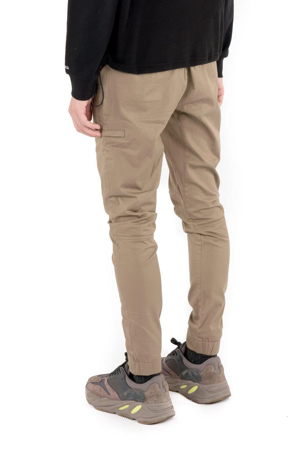 Kuwalla Tee Hybrid Jogger in Tan