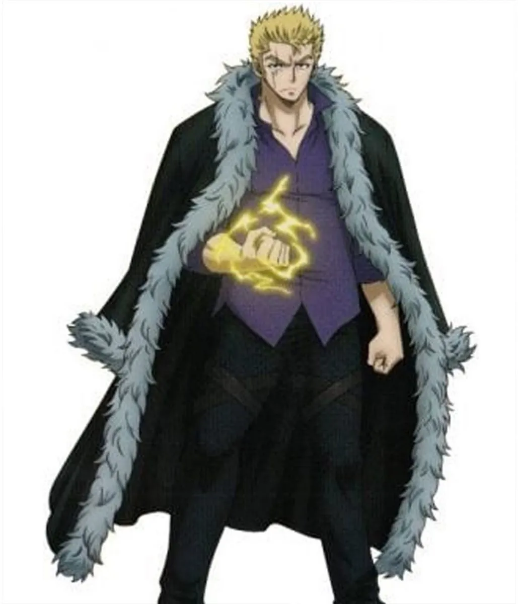 Laxus Fairy Tail Black Coat