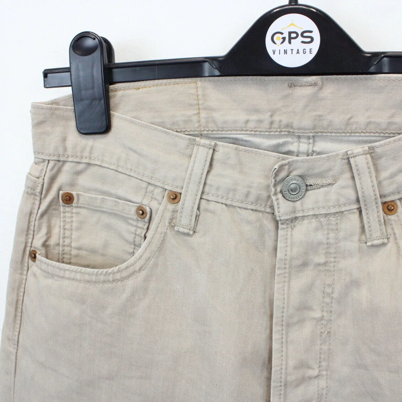 LEVIS 501 Jeans Beige | W30 L32