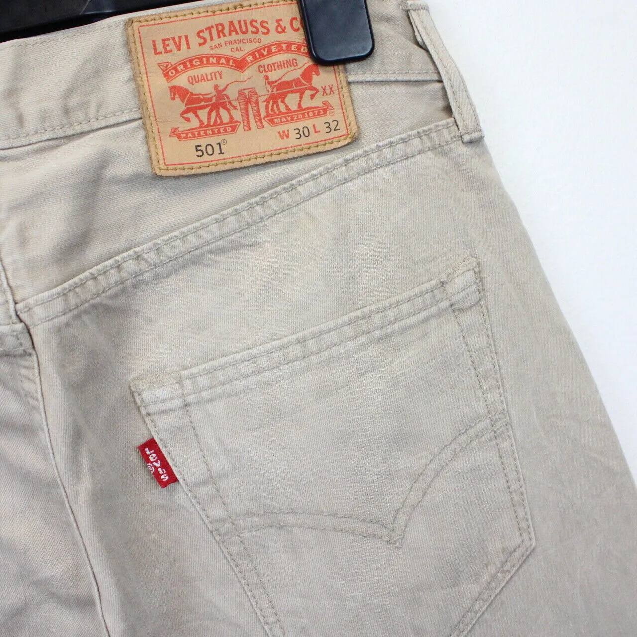 LEVIS 501 Jeans Beige | W30 L32