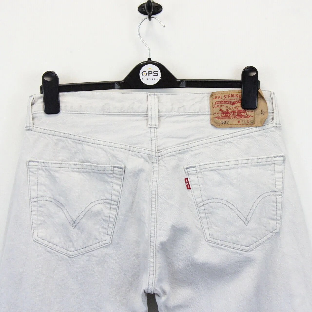 LEVIS 501 Jeans Grey | W33 L32