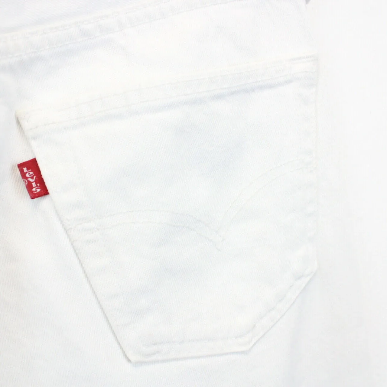 LEVIS 501 Jeans White | W33 L36