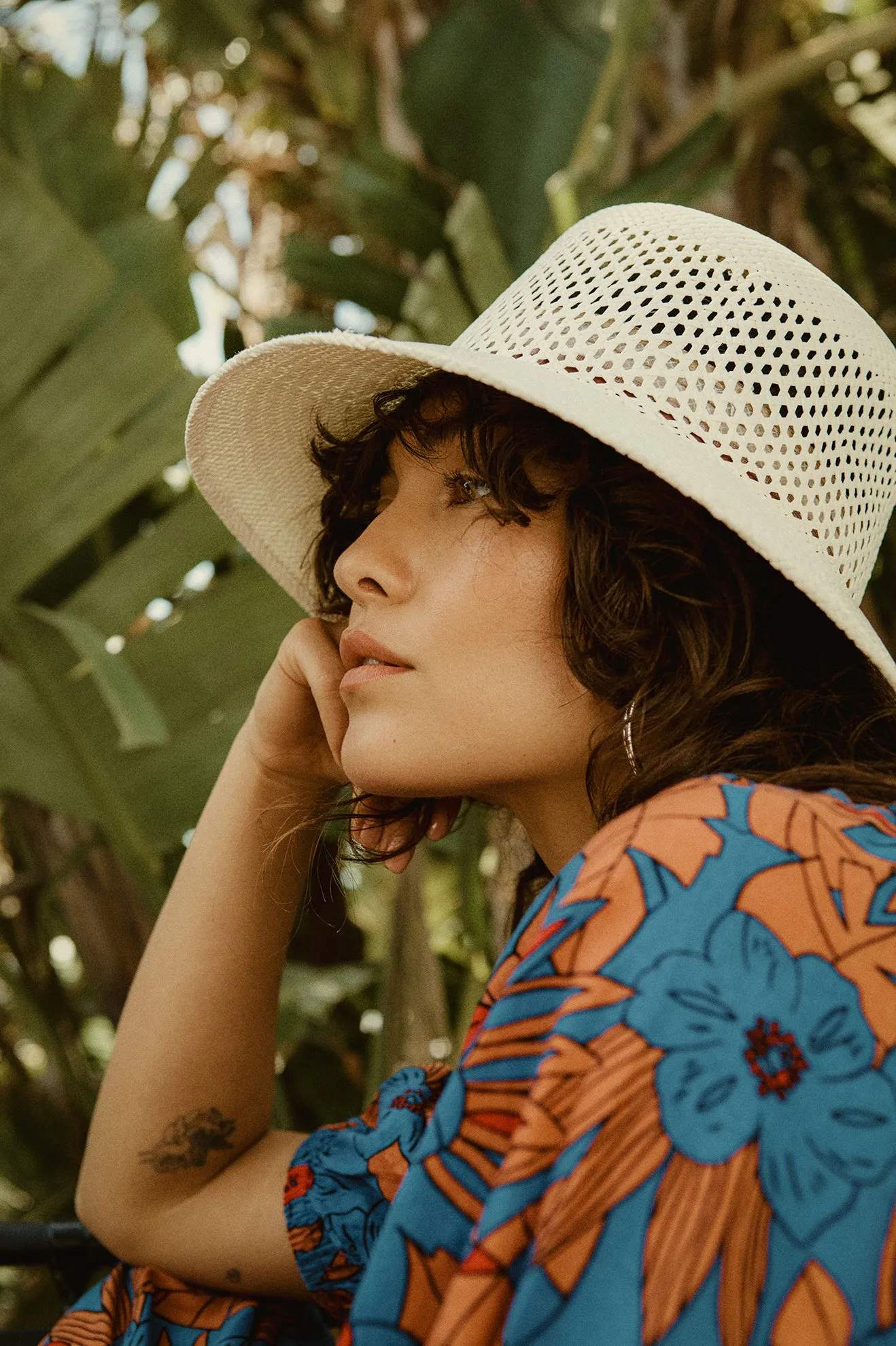 Lopez Panama Straw Bucket Hat - Catalina Sand