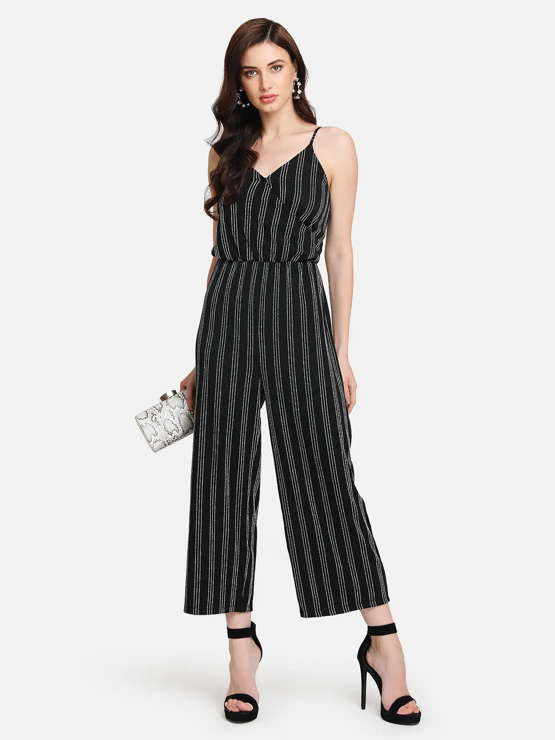 Lurex Stripe Jumpsuit