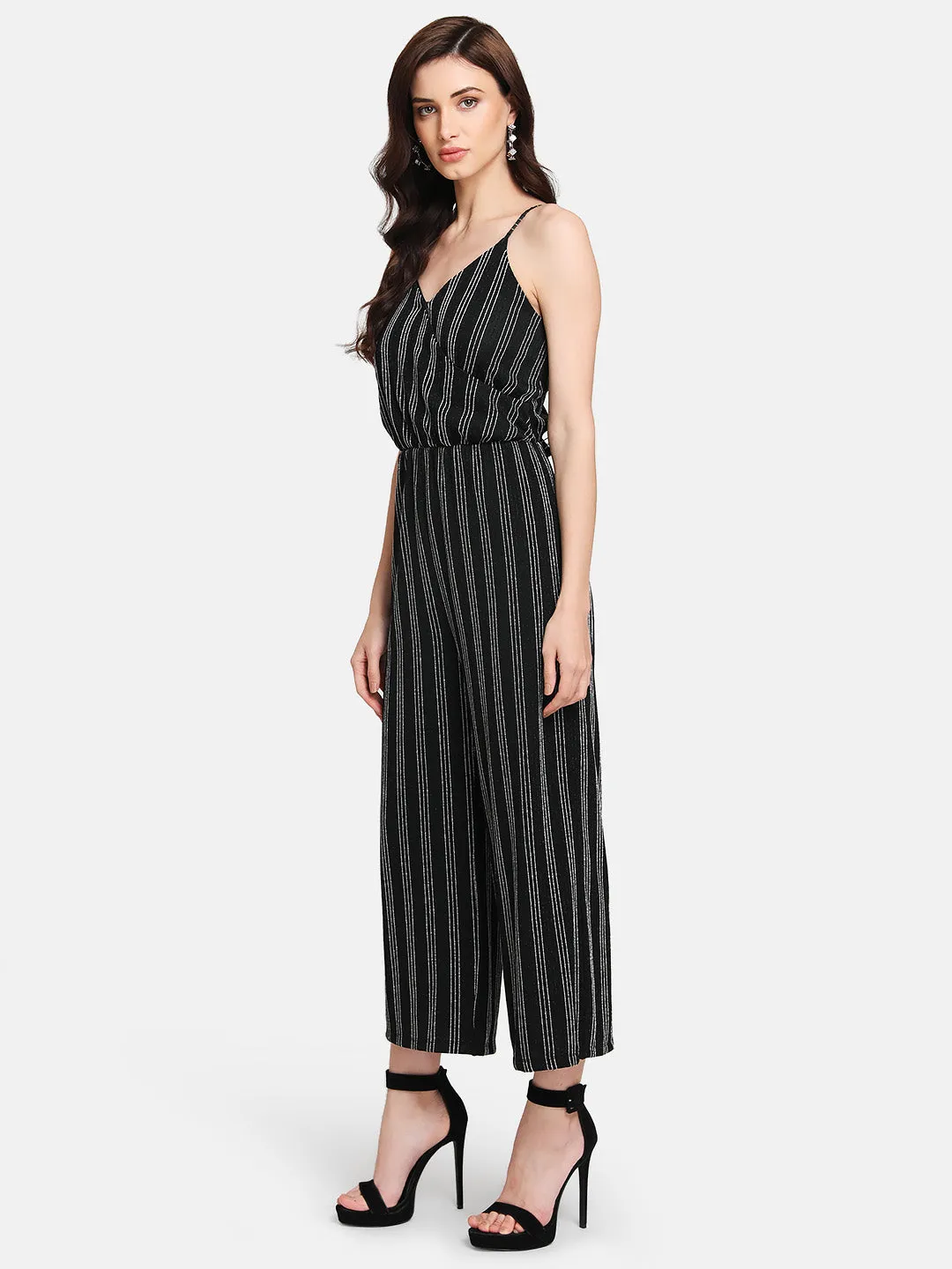 Lurex Stripe Jumpsuit