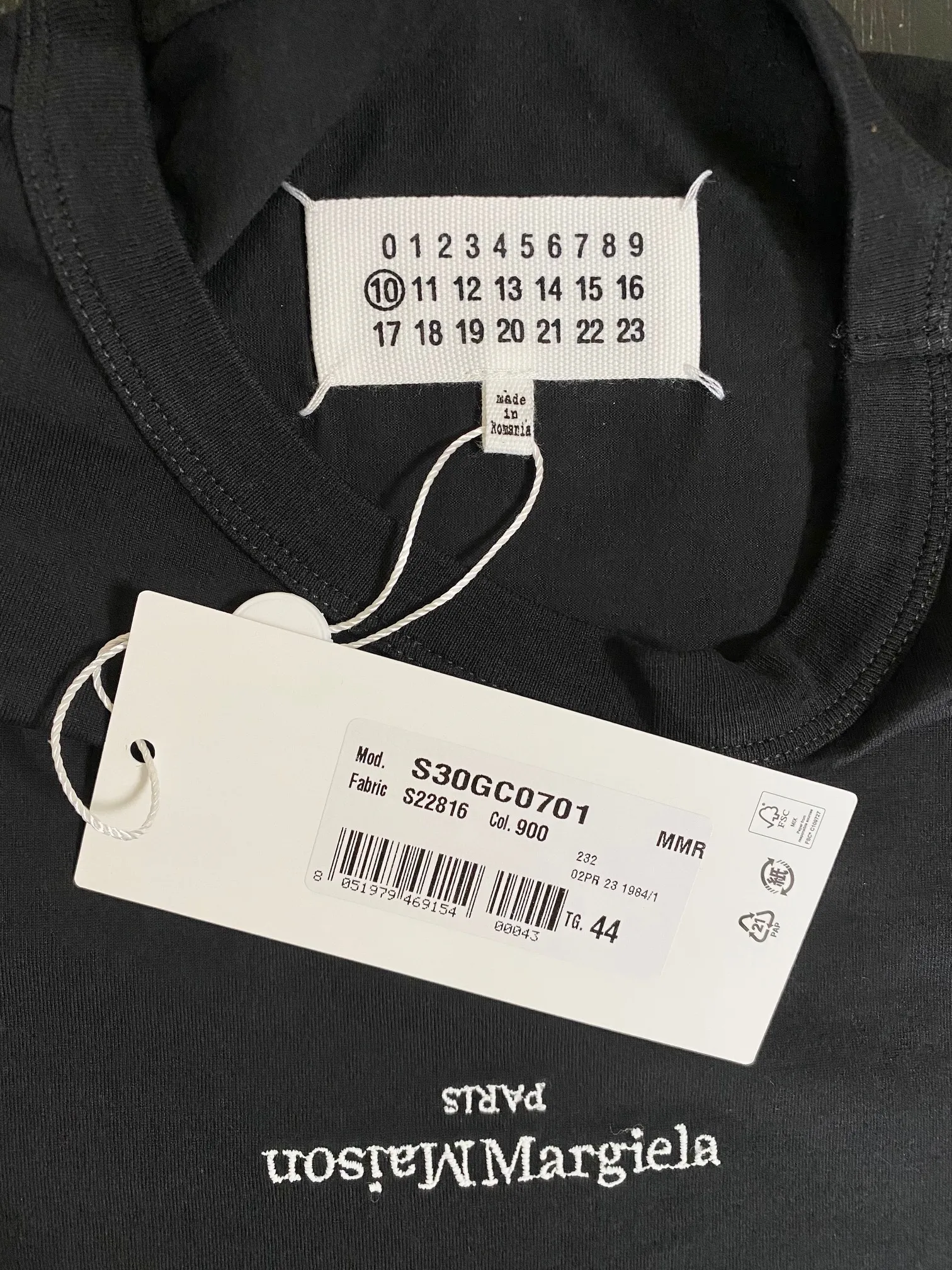 Maison Margiela  |Distorted logo T-shirt