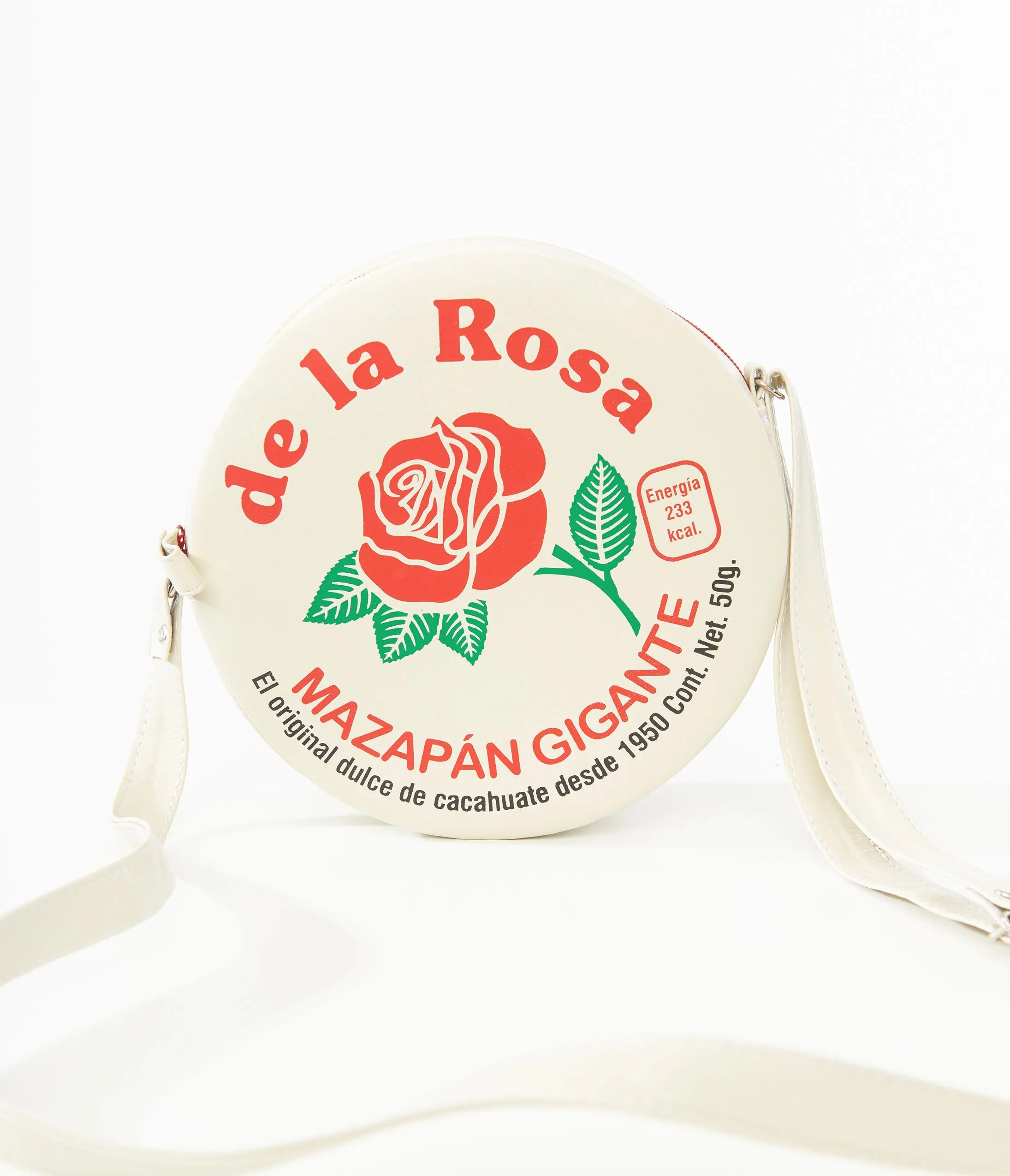 Mexican Mazapan Leatherette Crossbody Bag