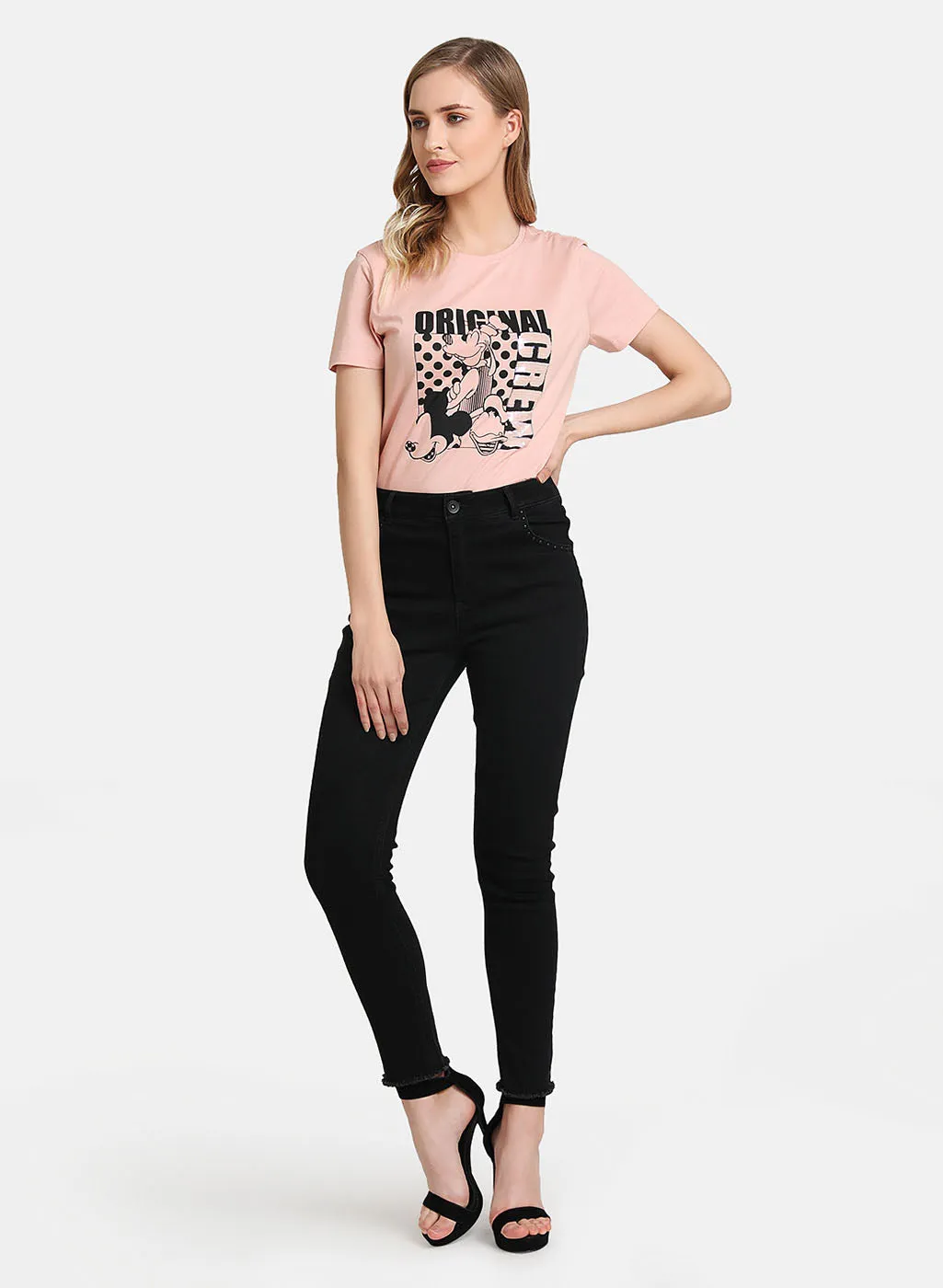 Mickey Mouse & Friends Disney  Sequin T-Shirt