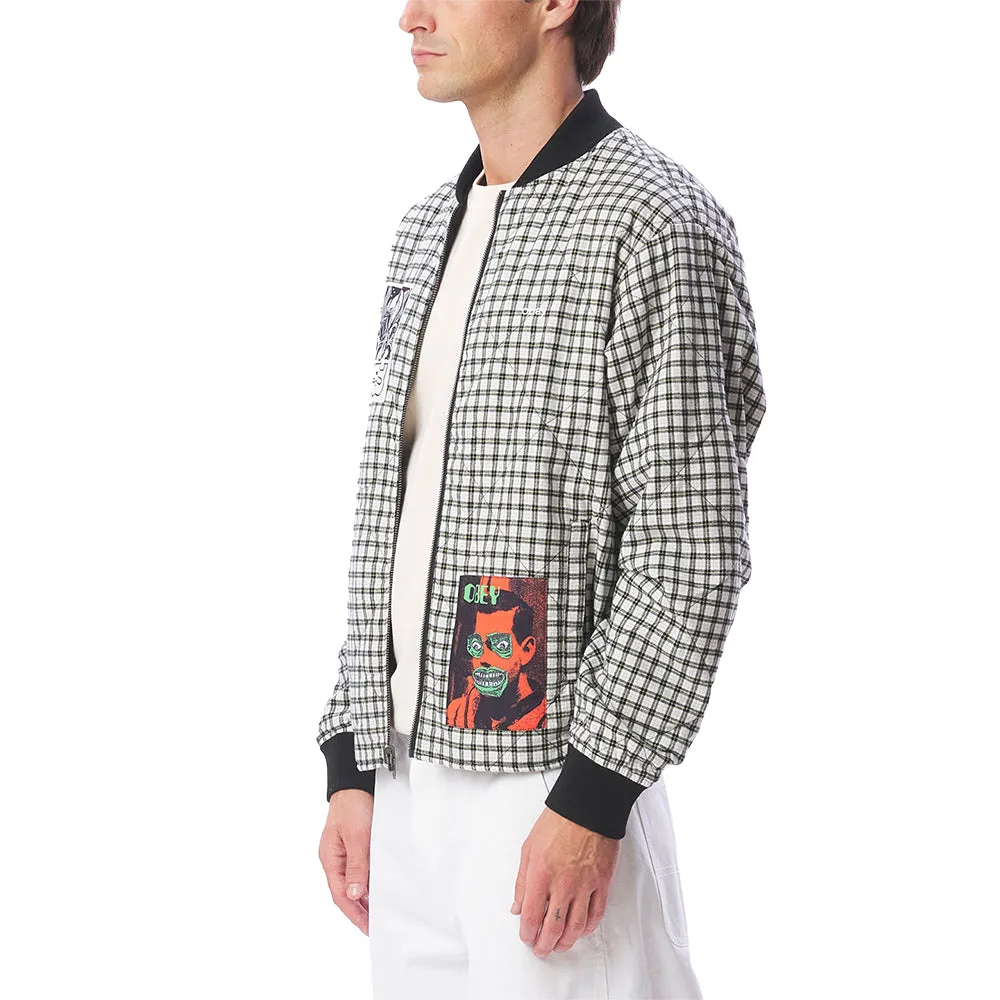 OBEY CARTER REVERSIBLE JACKET // BLACK MULTI