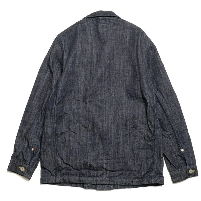 ONI 03100 12oz Loose Weave Work Jacket - Blue Rinsed Denim