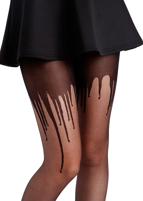 Pamela Mann Paint Drip Tights ()