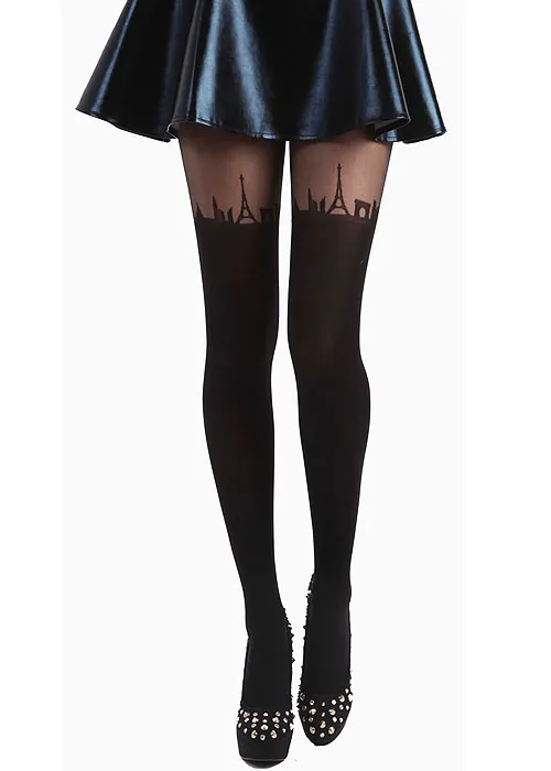 Pamela Mann Paris Skyline Tights ()