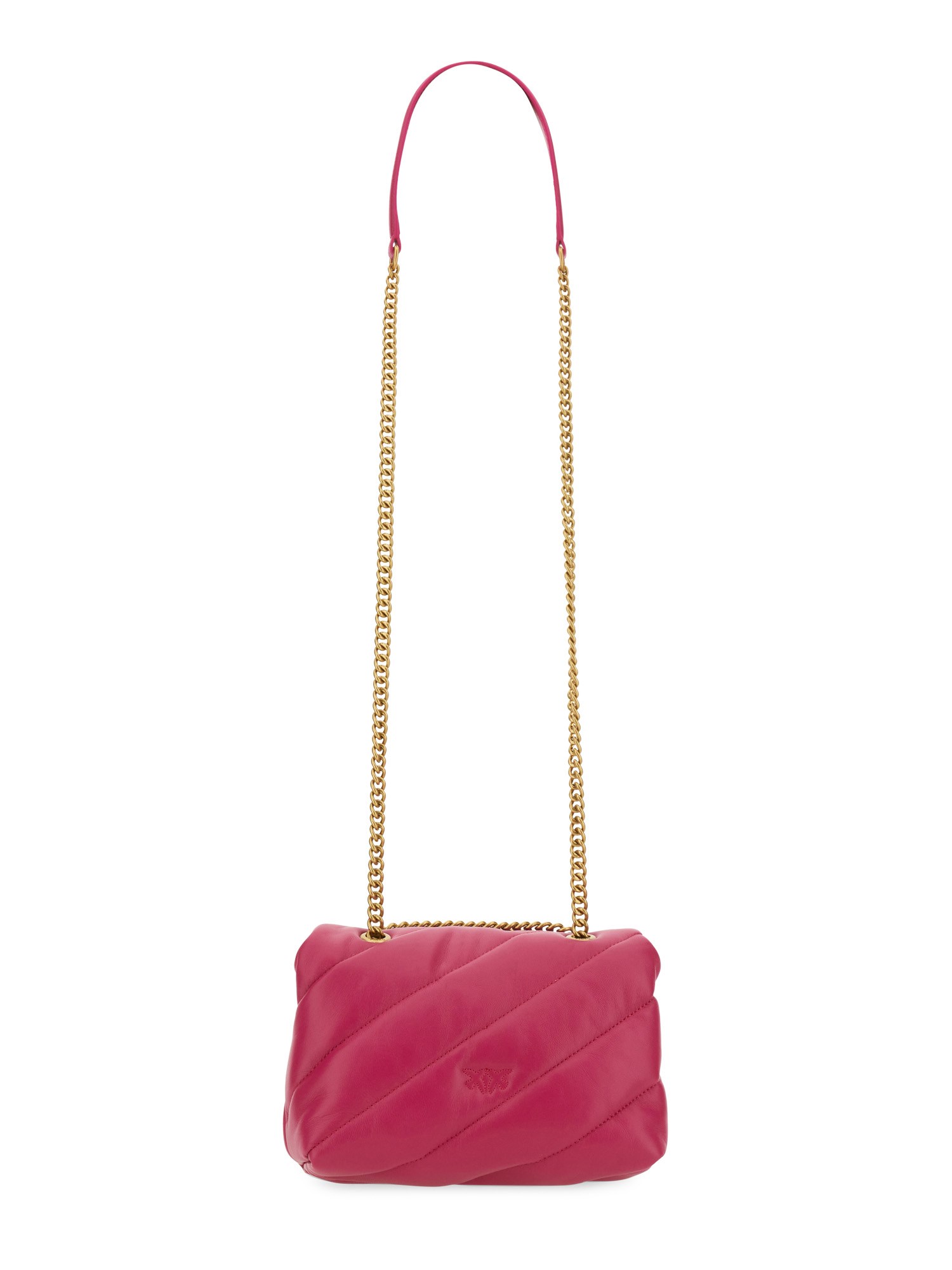 PINKO    LOVE PUFF MINI NAPPA LEATHER BAG