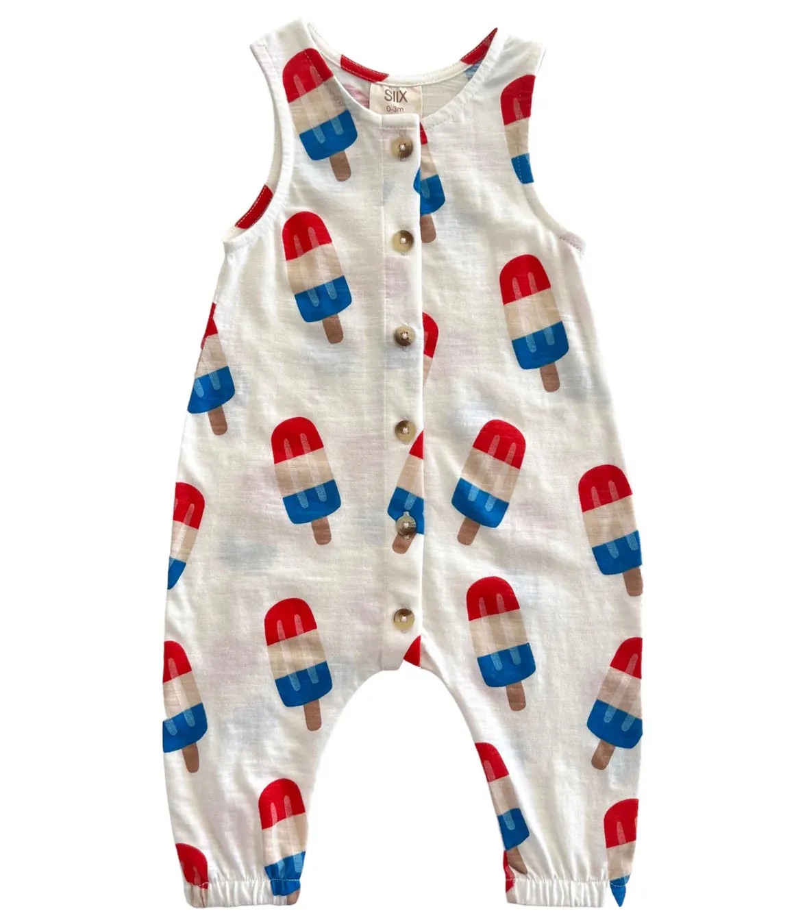 Popsicle / Organic Bay Jumpsuit