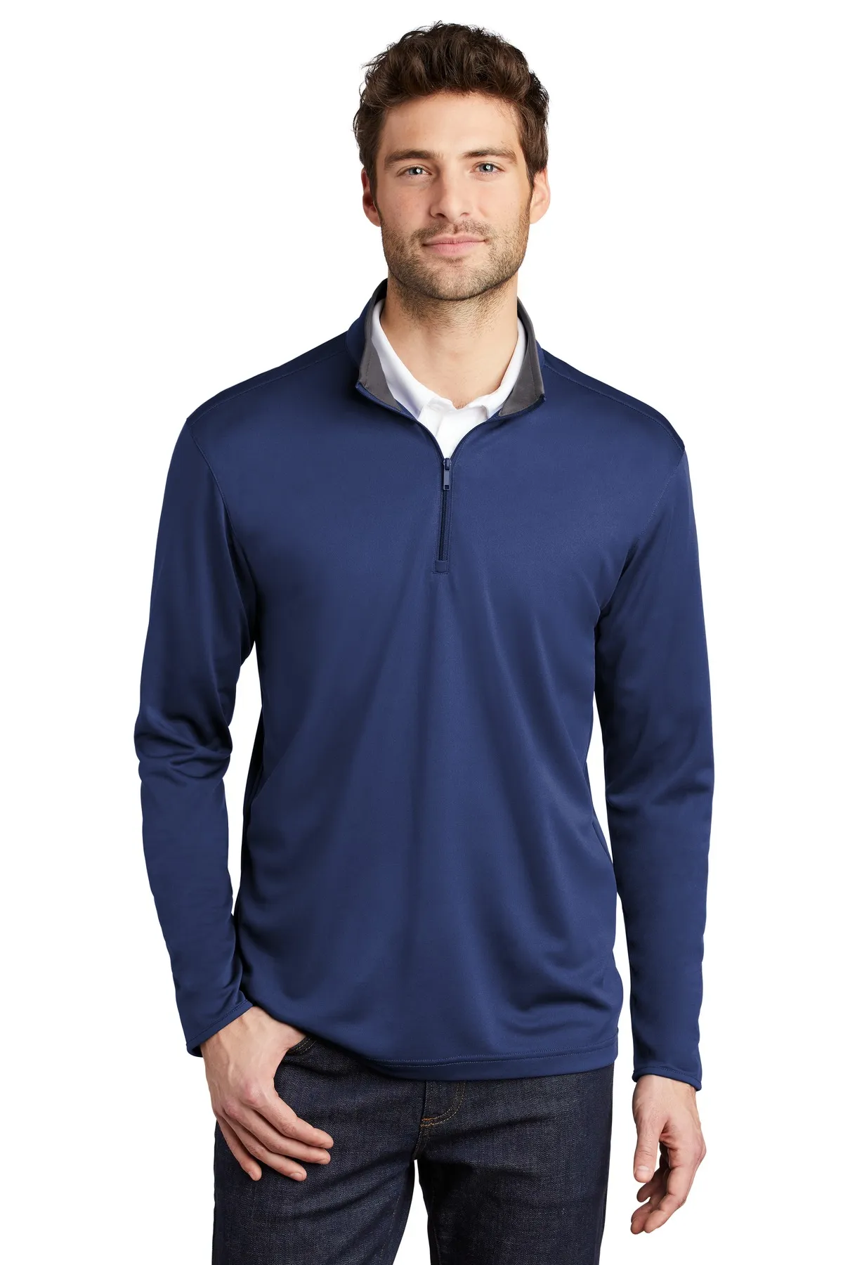 Port Authority Clothing K584 Port Authority    Silk Touch    Performance 1/4-Zip SKU: K584