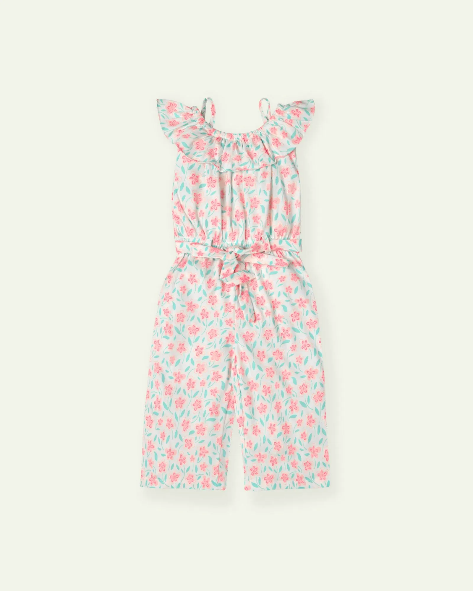 Printed Floral Jumpsuit