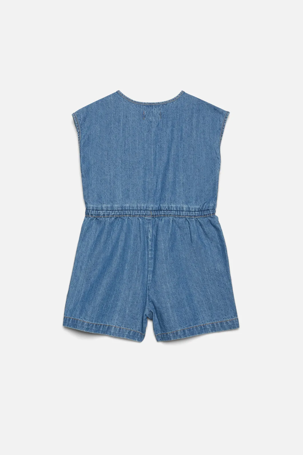 Rabbit Garden Kids Emb Playsuit