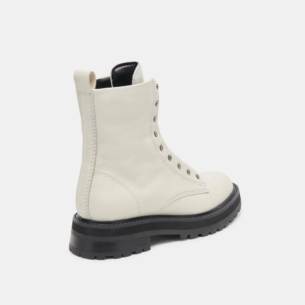 RANIER BOOTS OFF WHITE LEATHER– Dolce Vita 6908079341634