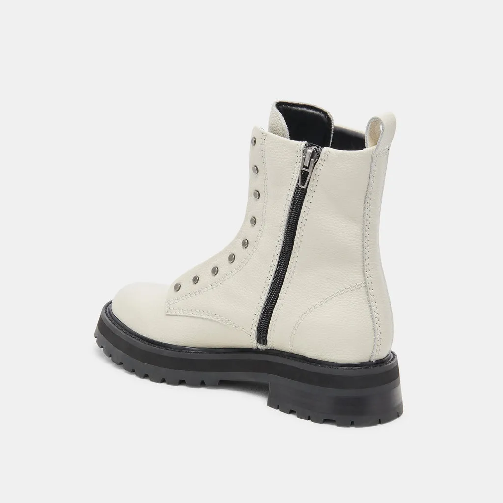 RANIER BOOTS OFF WHITE LEATHER– Dolce Vita 6908079341634