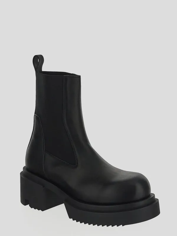 Rick Owens Leather  boots