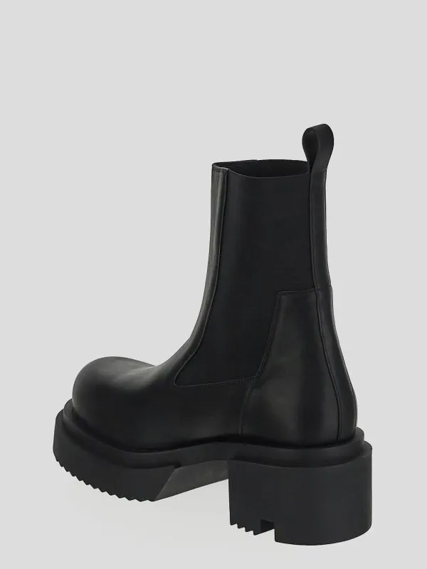 Rick Owens Leather  boots