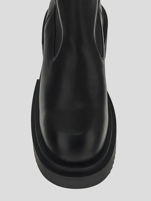 Rick Owens Leather  boots