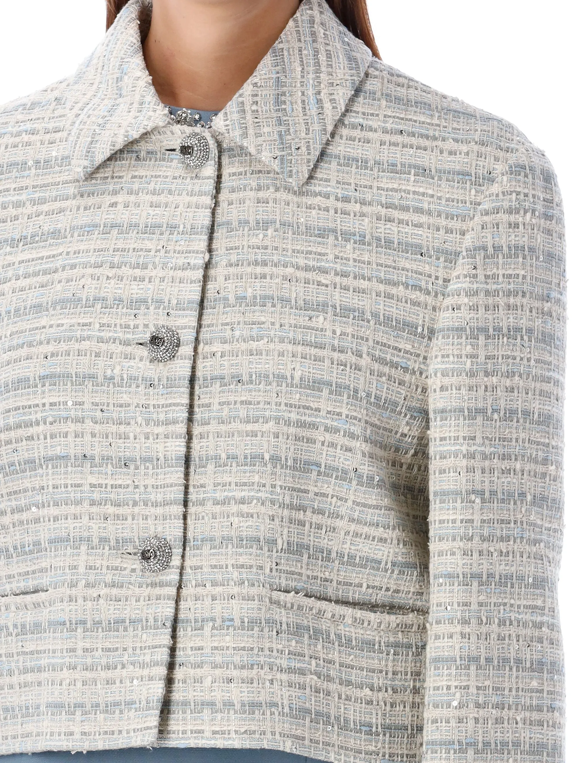 SHORT TWEED JACKET