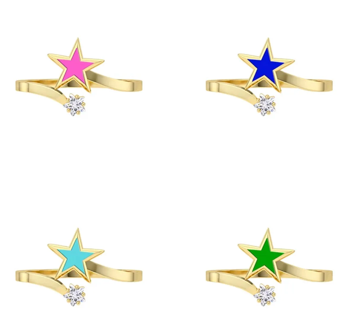 Star Stud Ring