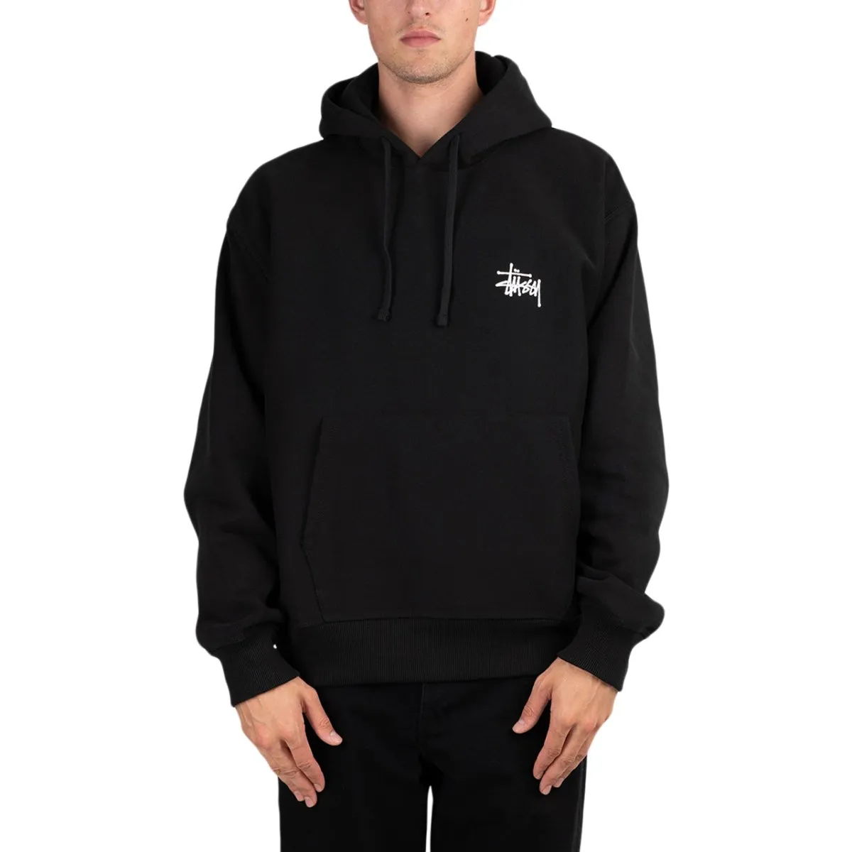 Stüssy Basic Stüssy Hood (Black)