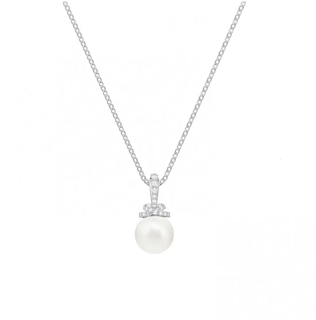 Swarovski Jewelry ORIGINALLY PENDANT, White, Rhodium Plated-5452584