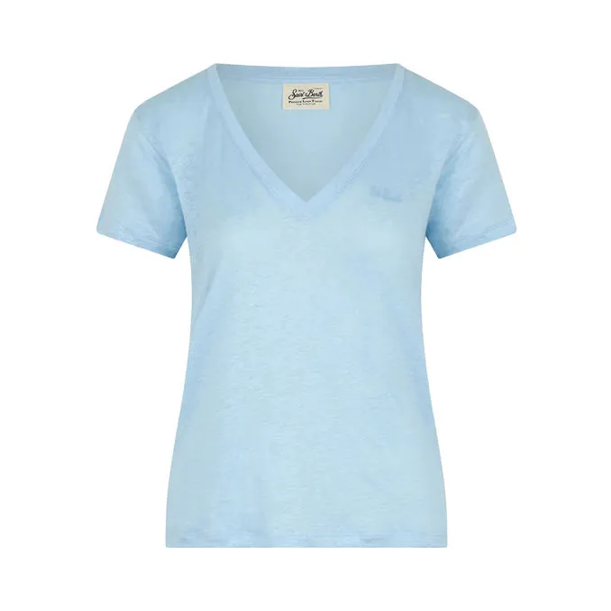 T-SHIRT ELOISE Woman Light Blue  