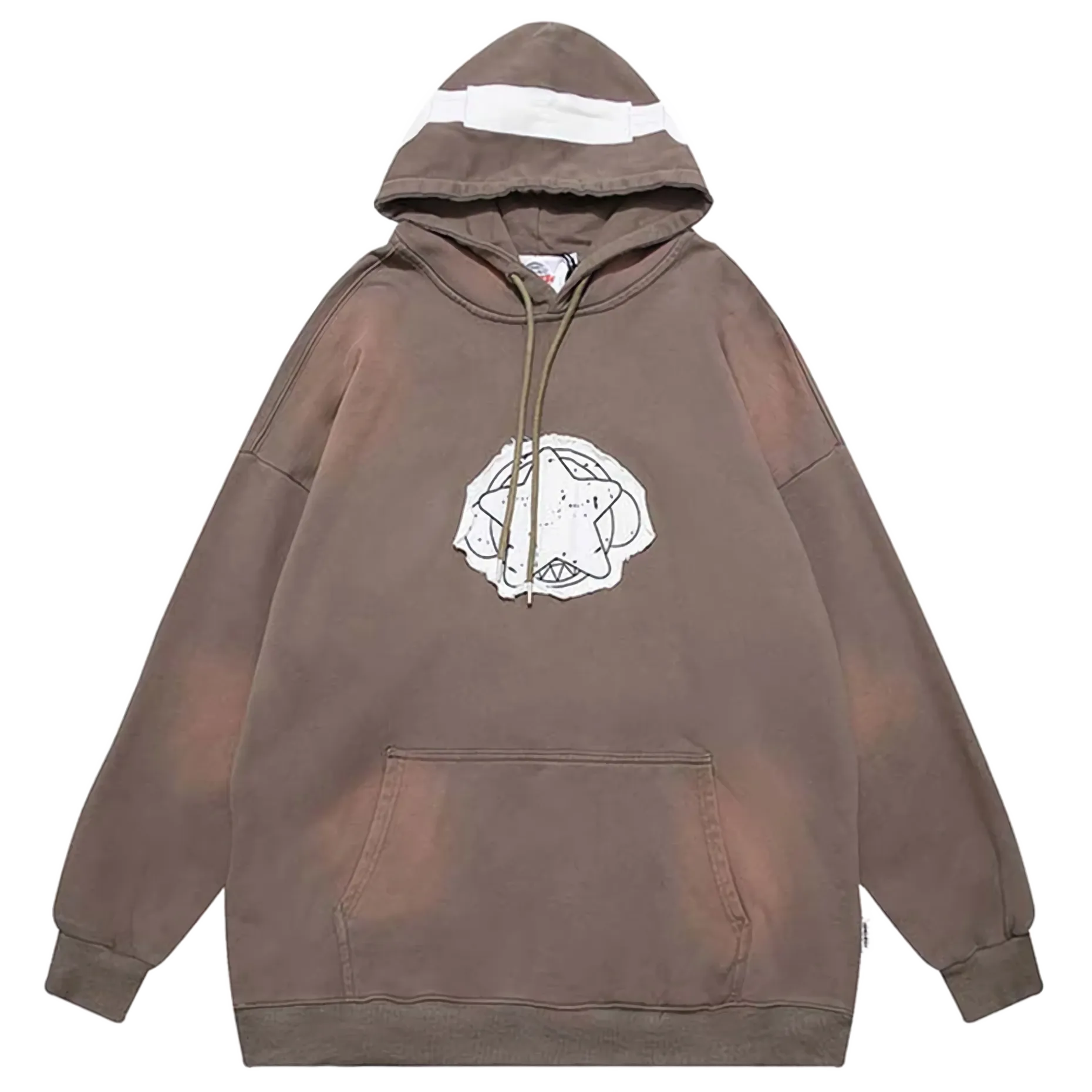 'Terraform' Oversized Cotton Hoodie