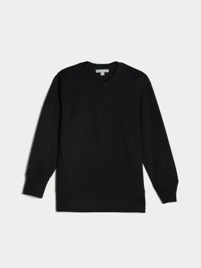 U CH2 Graphic Mesh Crew Sweatshirt , Black